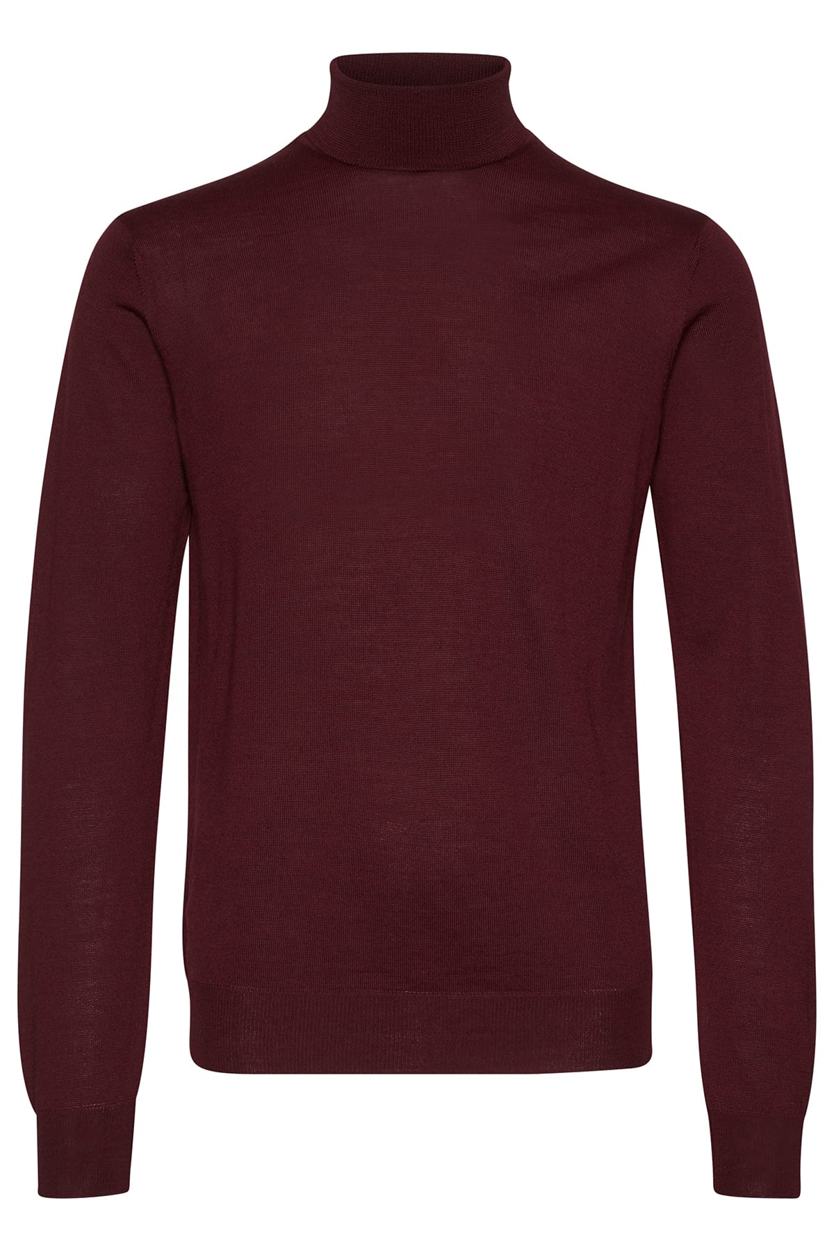 Pullover Konrad Merino Roll Neck Knit Vineyard Wine Melange Pullover Casual Friday