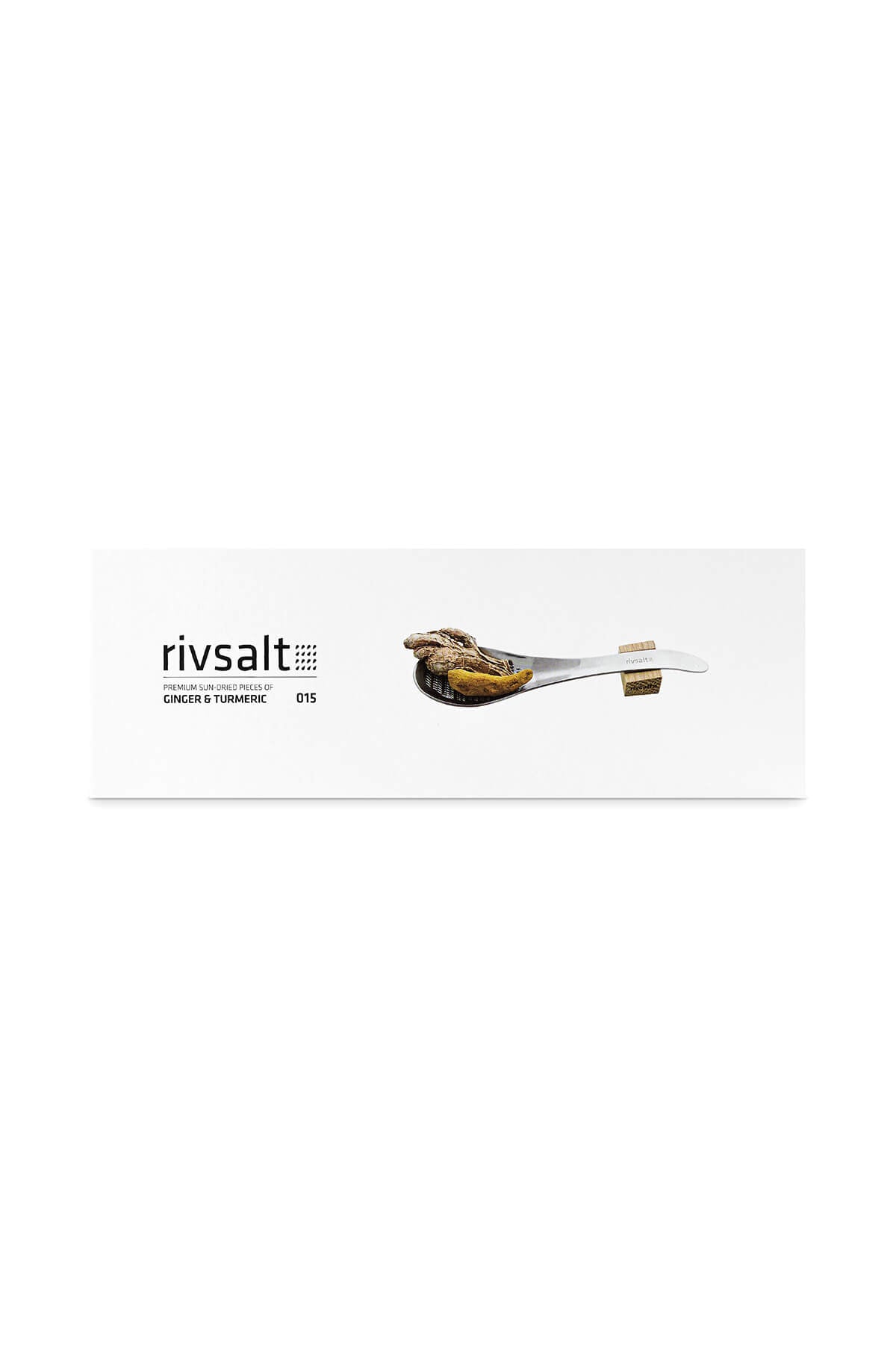 RIVSALT Ginger & Turmeric - Edelstahl-Reibelöffel incl. Ingwer & Kurkuma Food RIVSALT