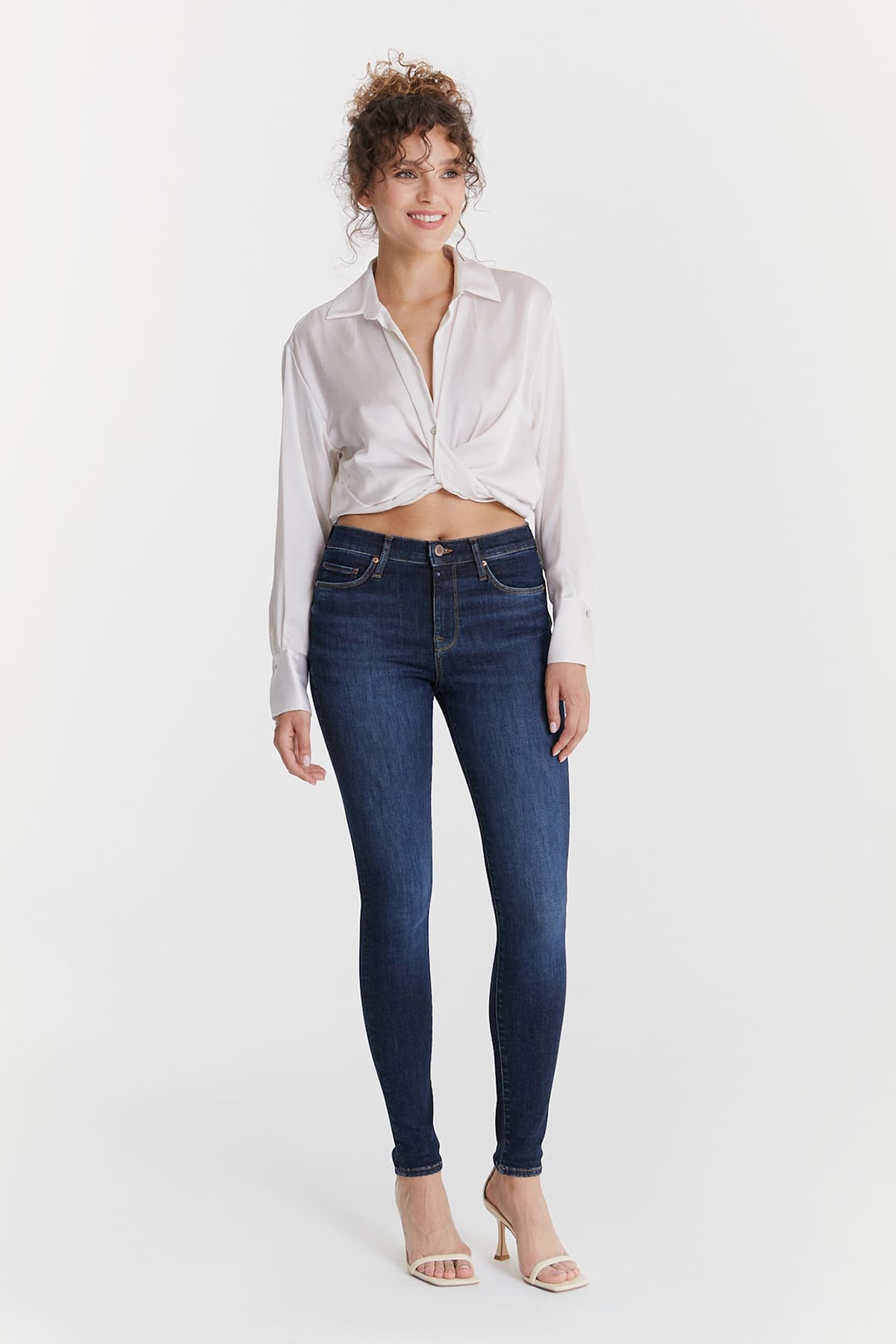 Skinny Jeans Sophia - Deep Blue Jeans C.O.J - Cup of Joe Denim