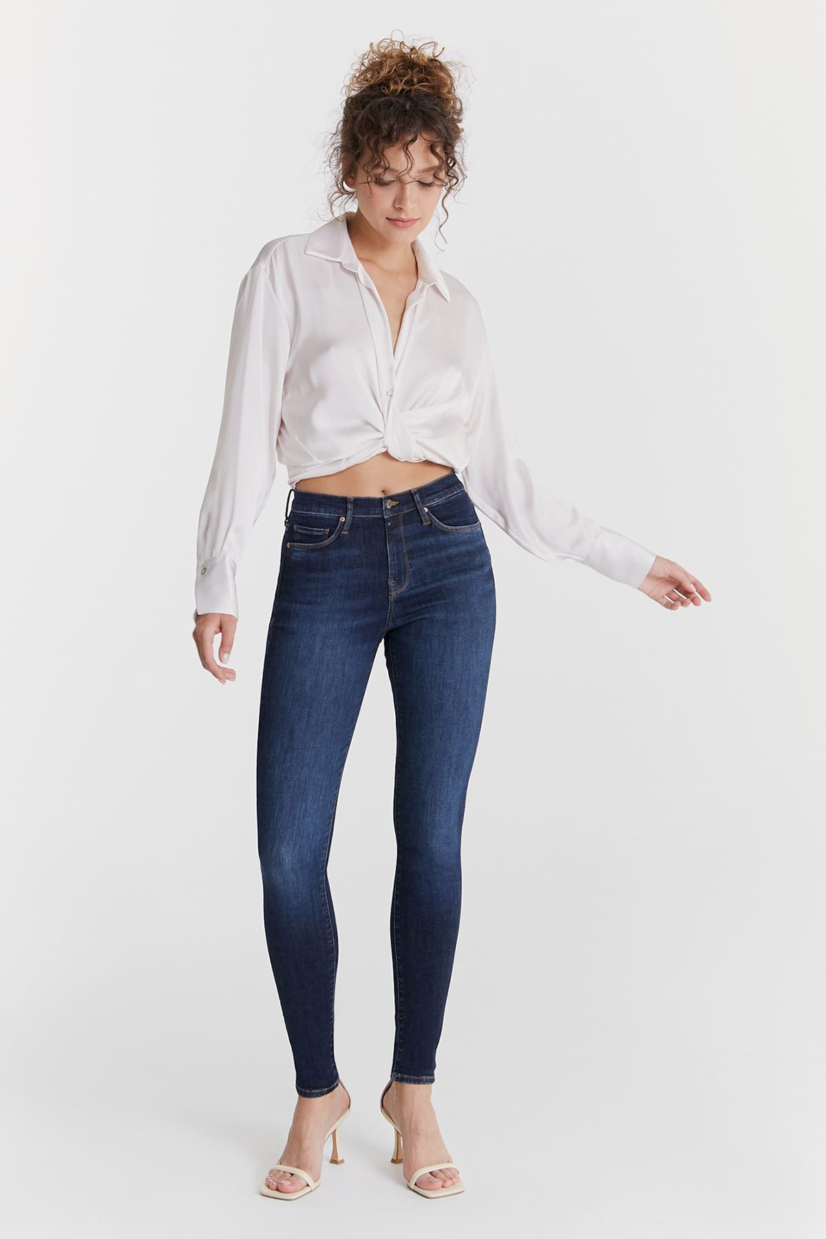 Skinny Jeans Sophia - Deep Blue Jeans C.O.J - Cup of Joe Denim