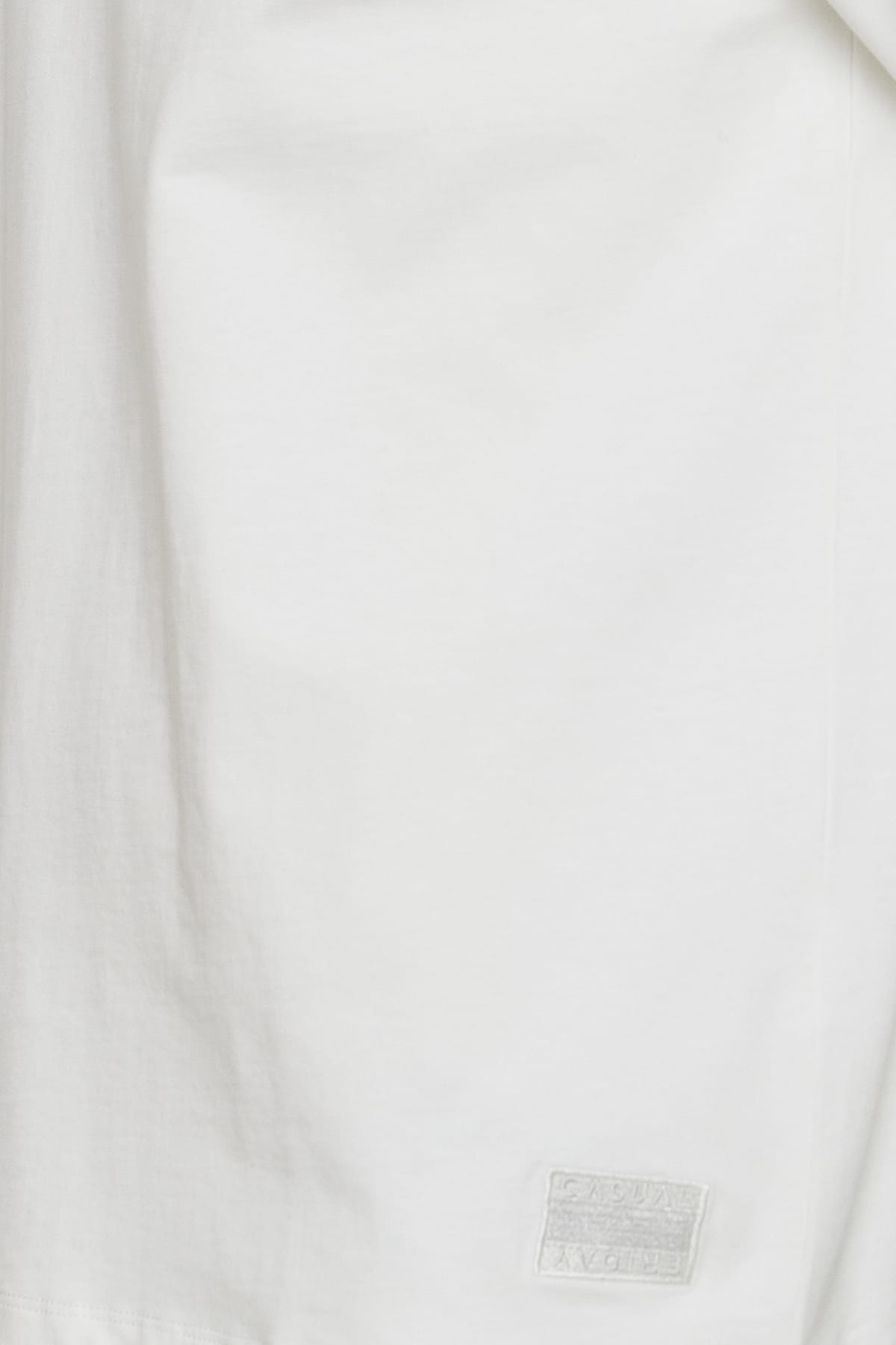 T-Shirt CFTue relaxed tee w. embriodery Ecru T-Shirt Casual Friday