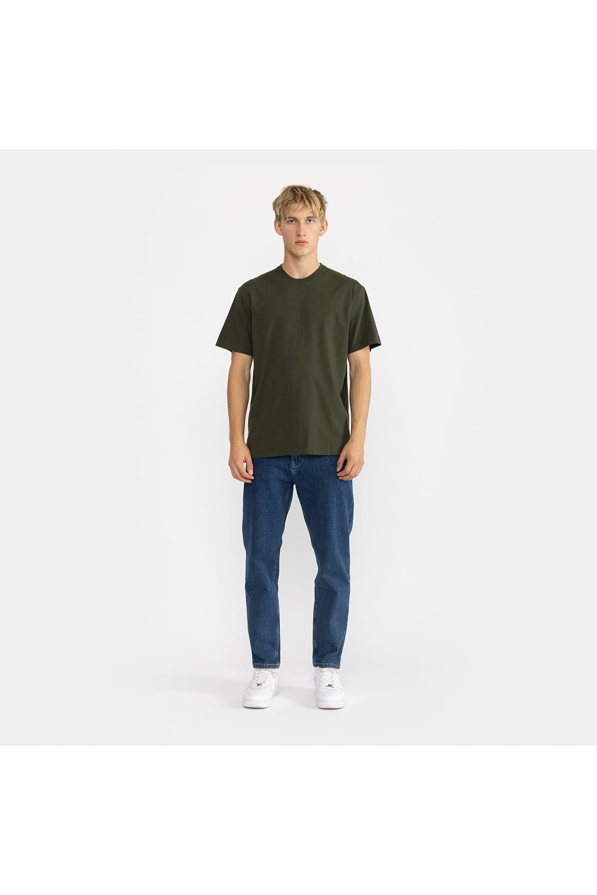 T-Shirt Loose Fit Army T-Shirt RVLT Revolution