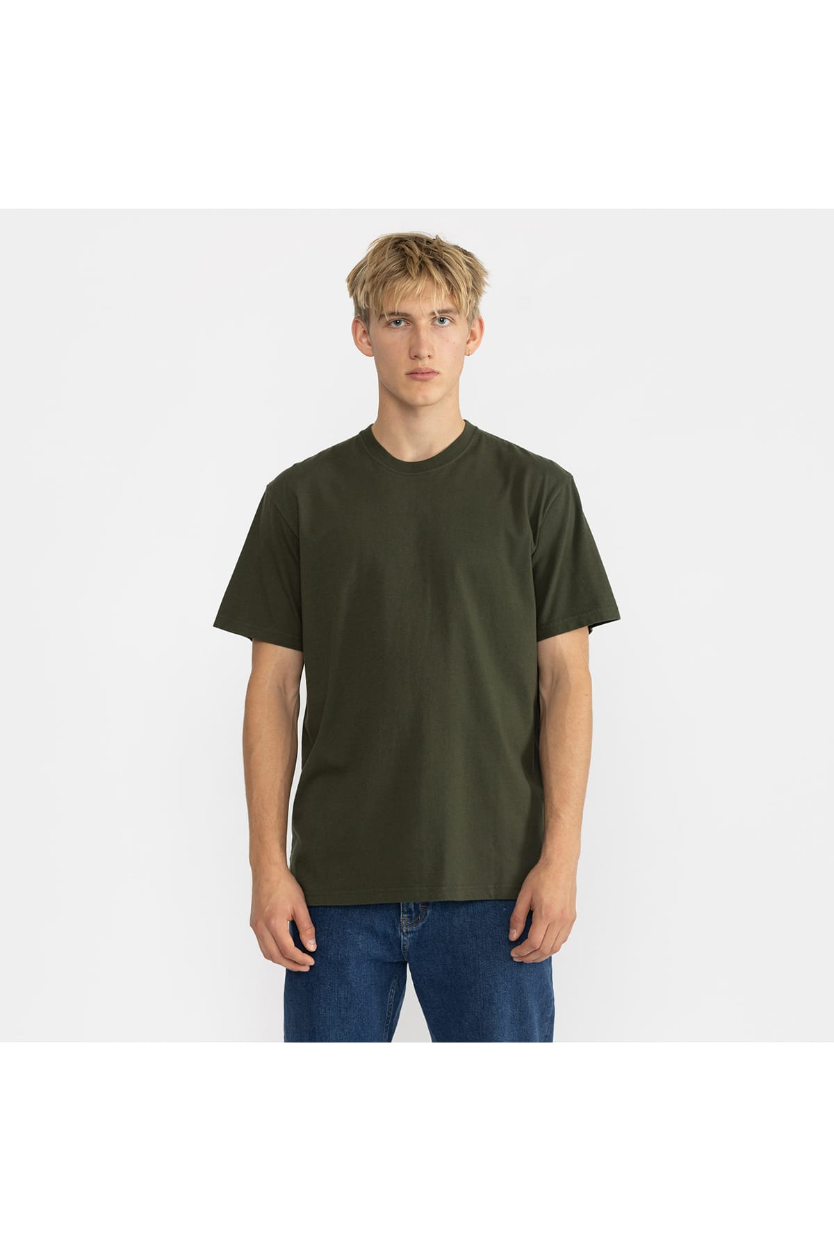T-Shirt Loose Fit Army T-Shirt RVLT Revolution