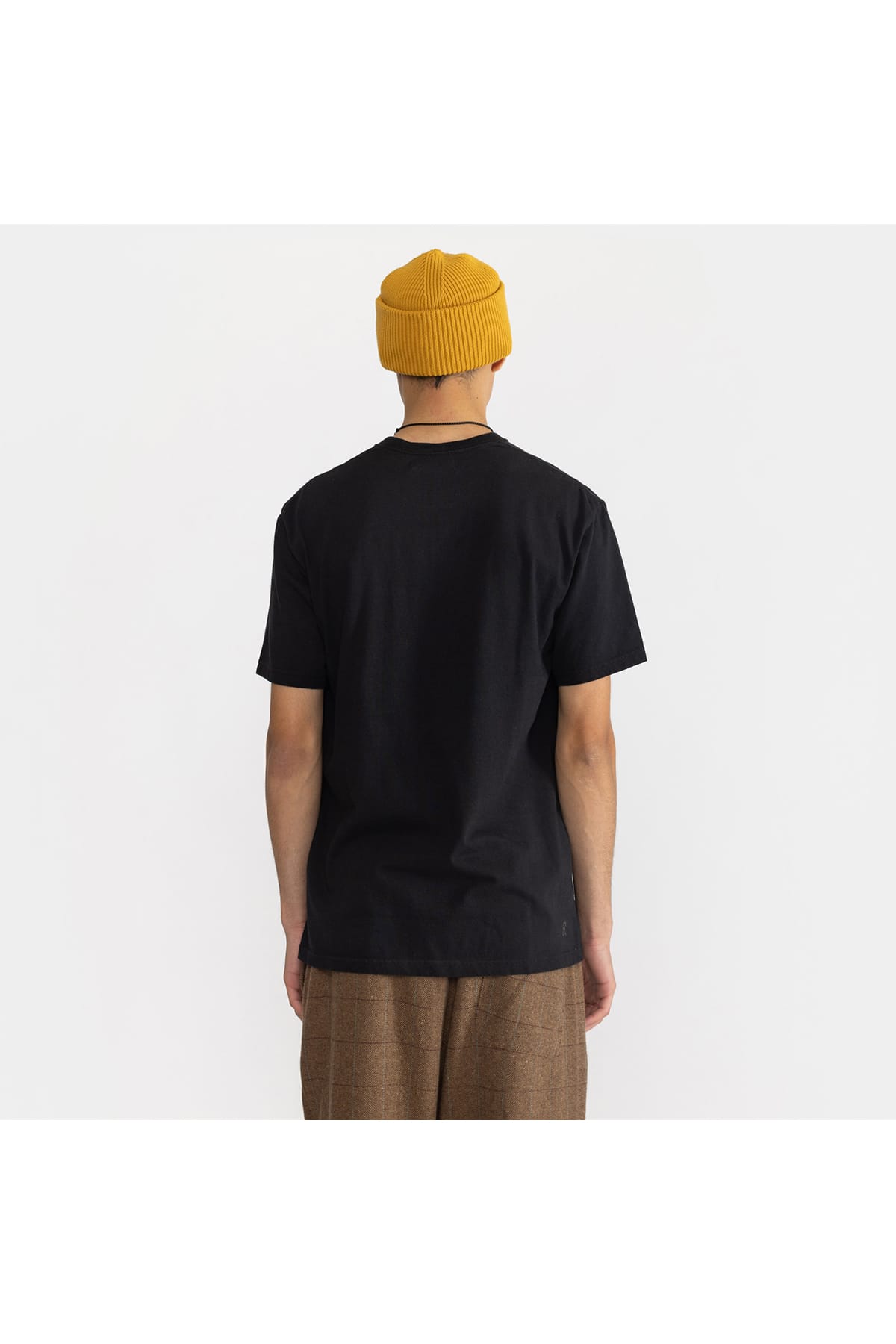 T-Shirt Loose Fit Black T-Shirt RVLT Revolution