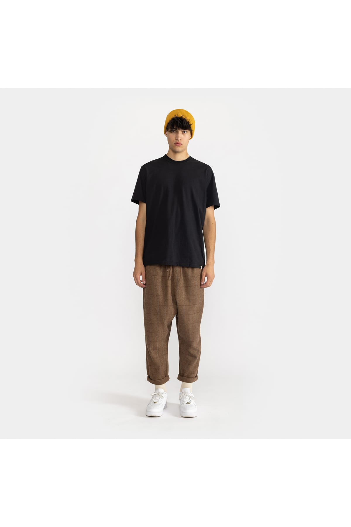 T-Shirt Loose Fit Black T-Shirt RVLT Revolution