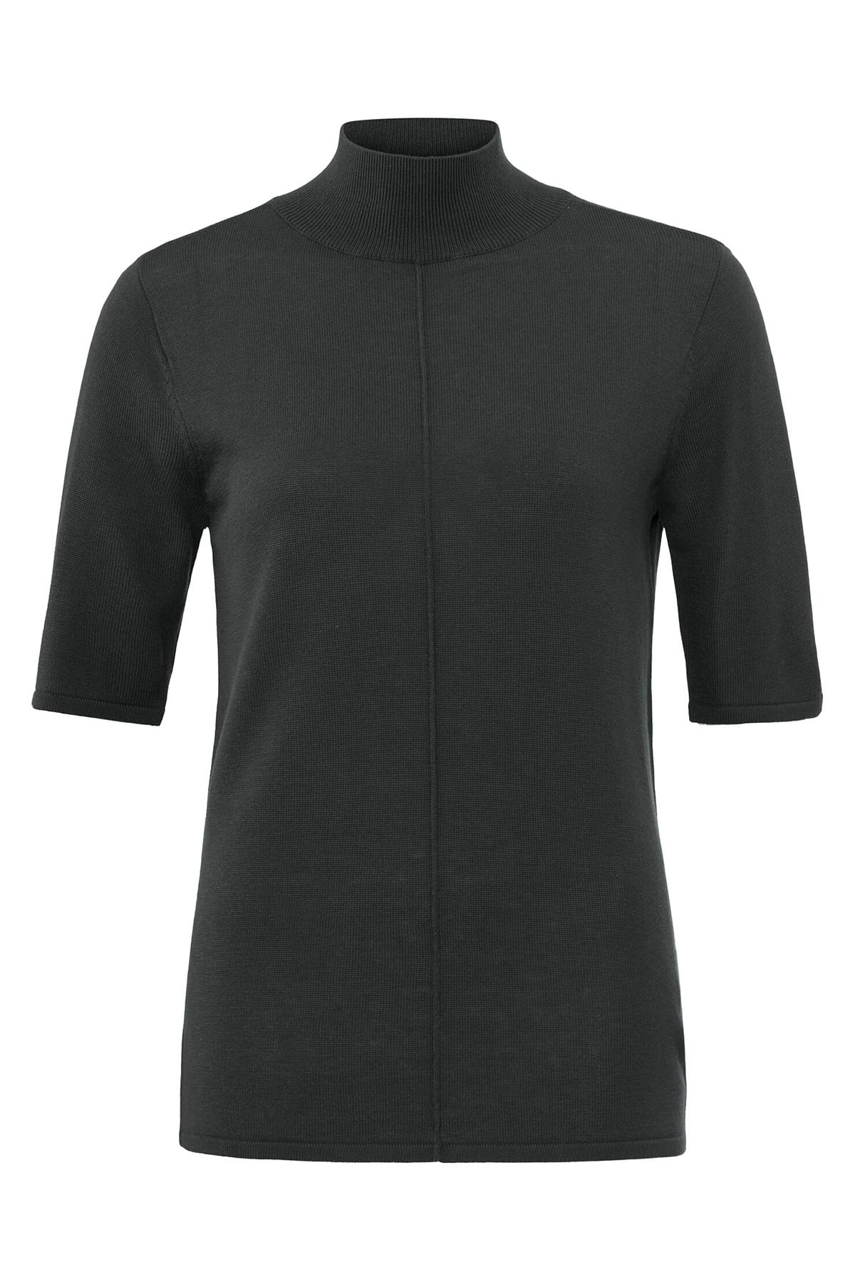 Taillierter Pullover mit Halbarm und hohem Kragen Phantom Pullover YAYA