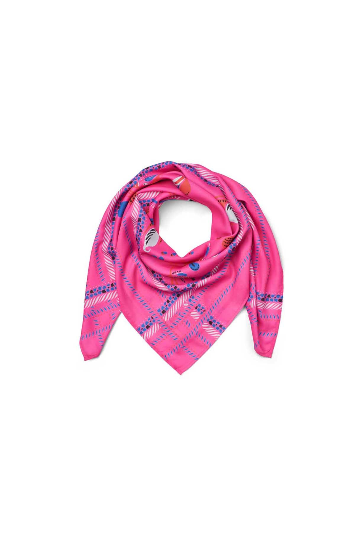 Tuch Big Scarf Neon Pink Tuch Lollys Laundry
