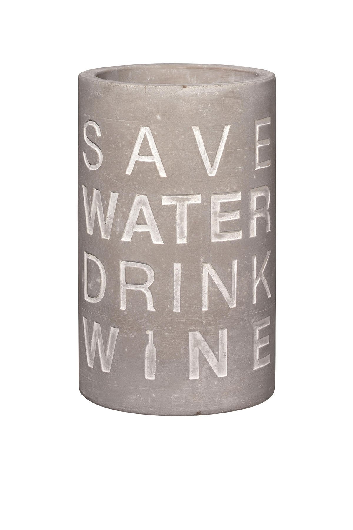 Weinkühler: Save Water Drink Wine Weinkühler Räder