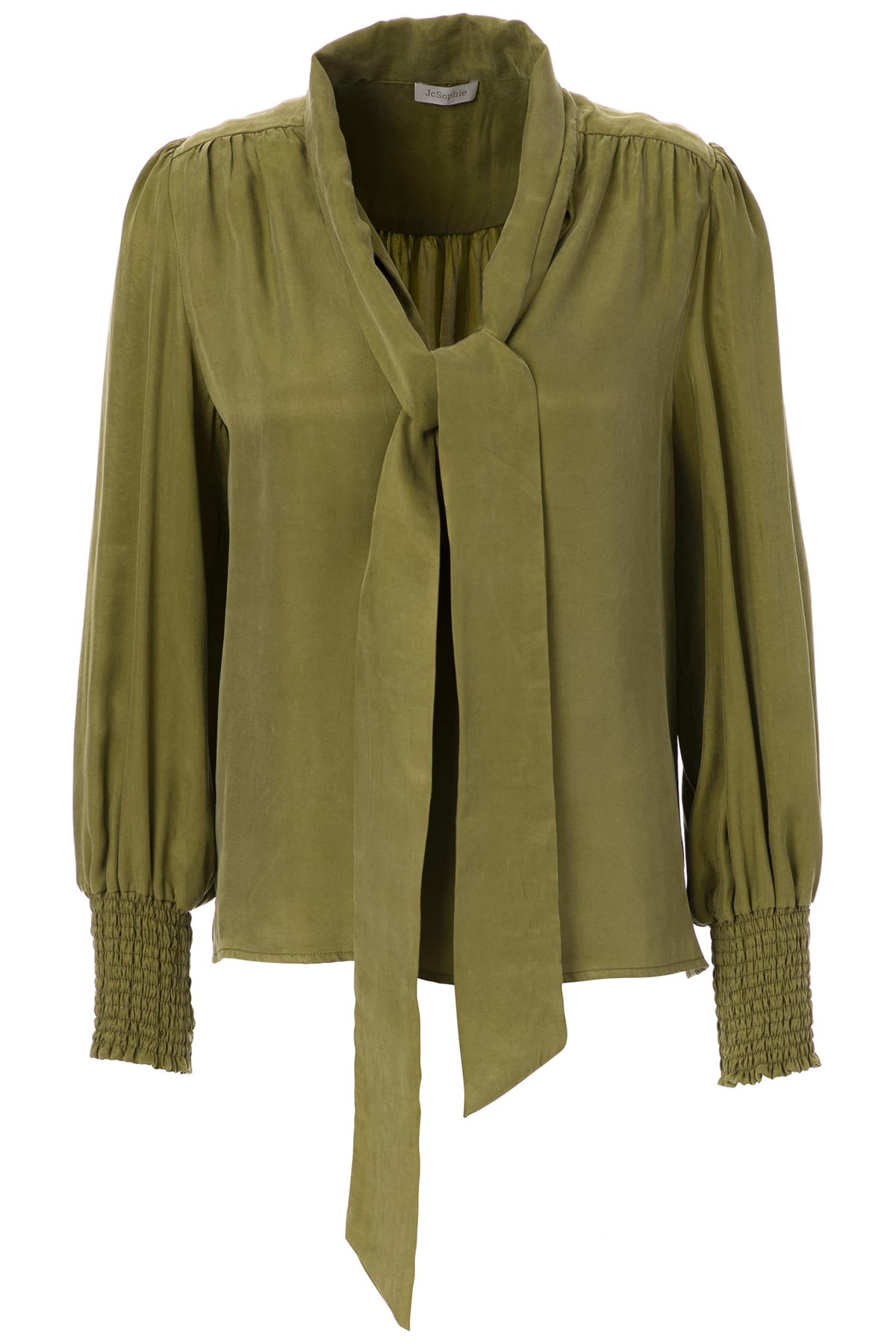 Bluse Estelle blouse Olive green Bluse JC Sophie 