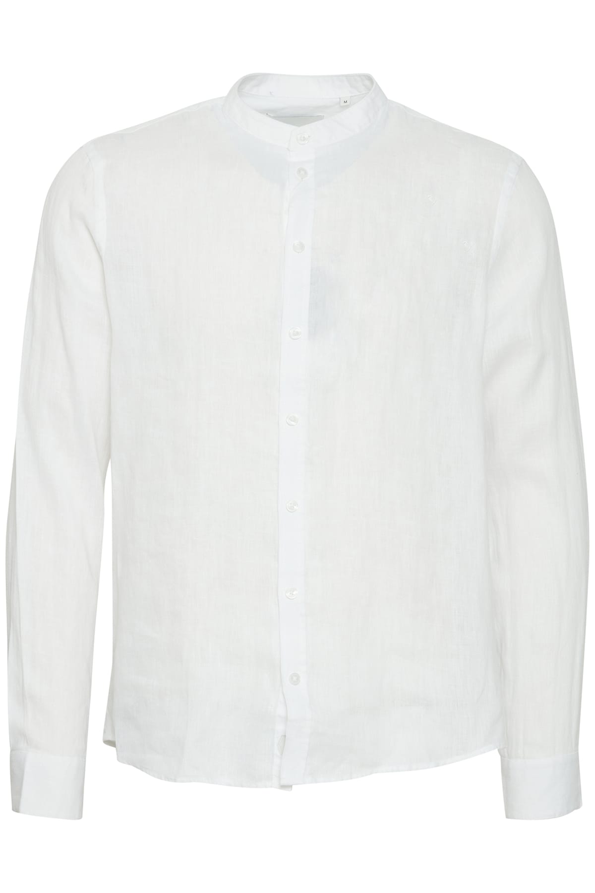Hemd Anton LS CC linen shirt Bright White Hemd Casual Friday 