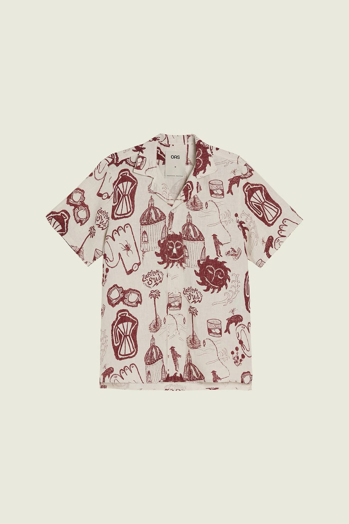 Hemd Cantina Cuba Linen Hemd OAS 
