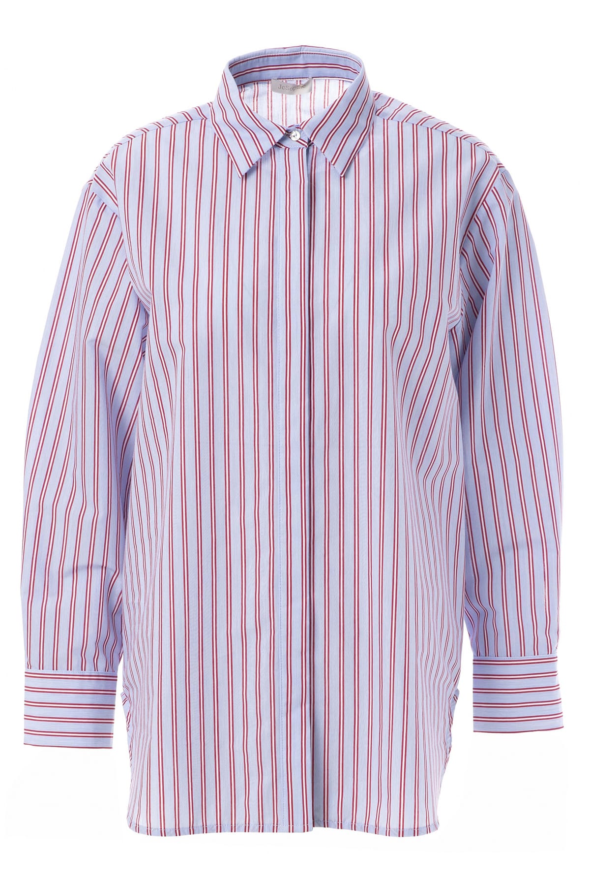 Hemd Felicity blouse Blue/red stripes Hemd JC Sophie 