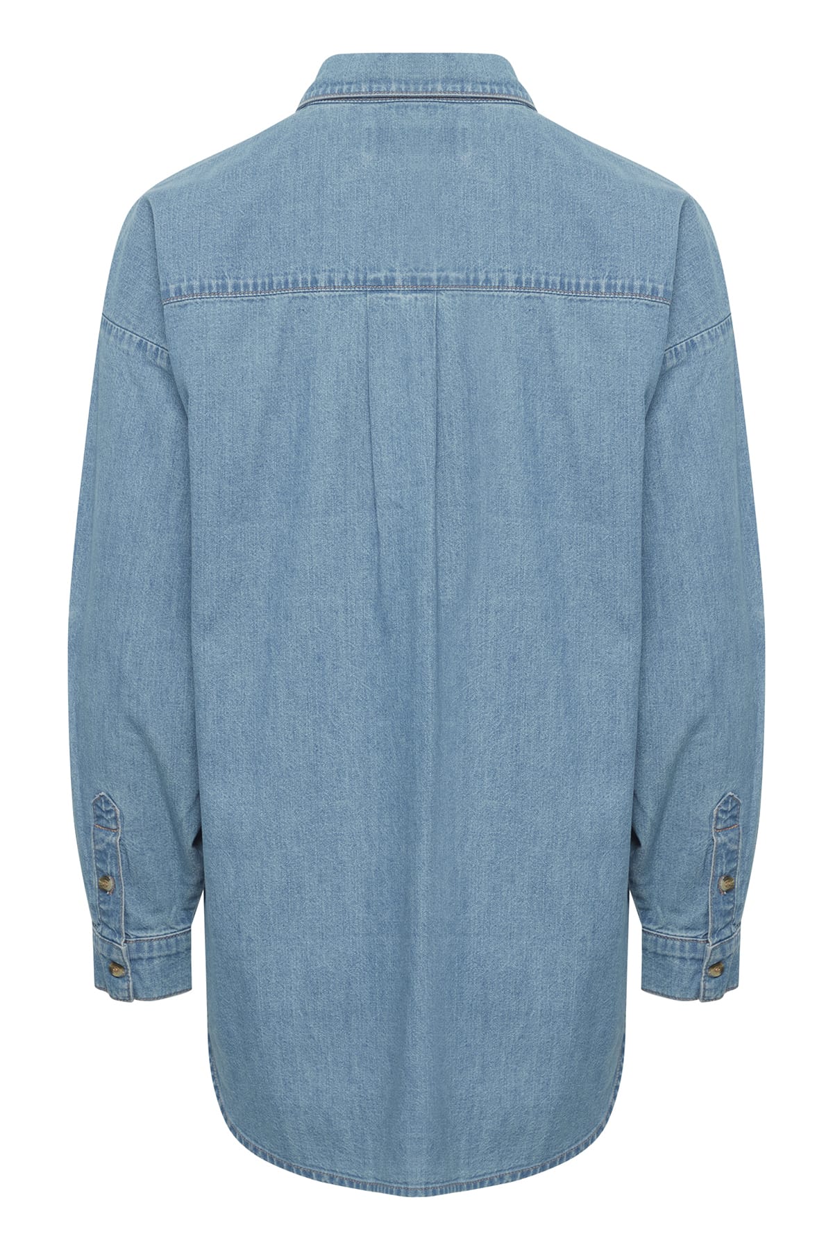 Hemd IHDIVER SH Washed blue, denim Hemd ICHI 