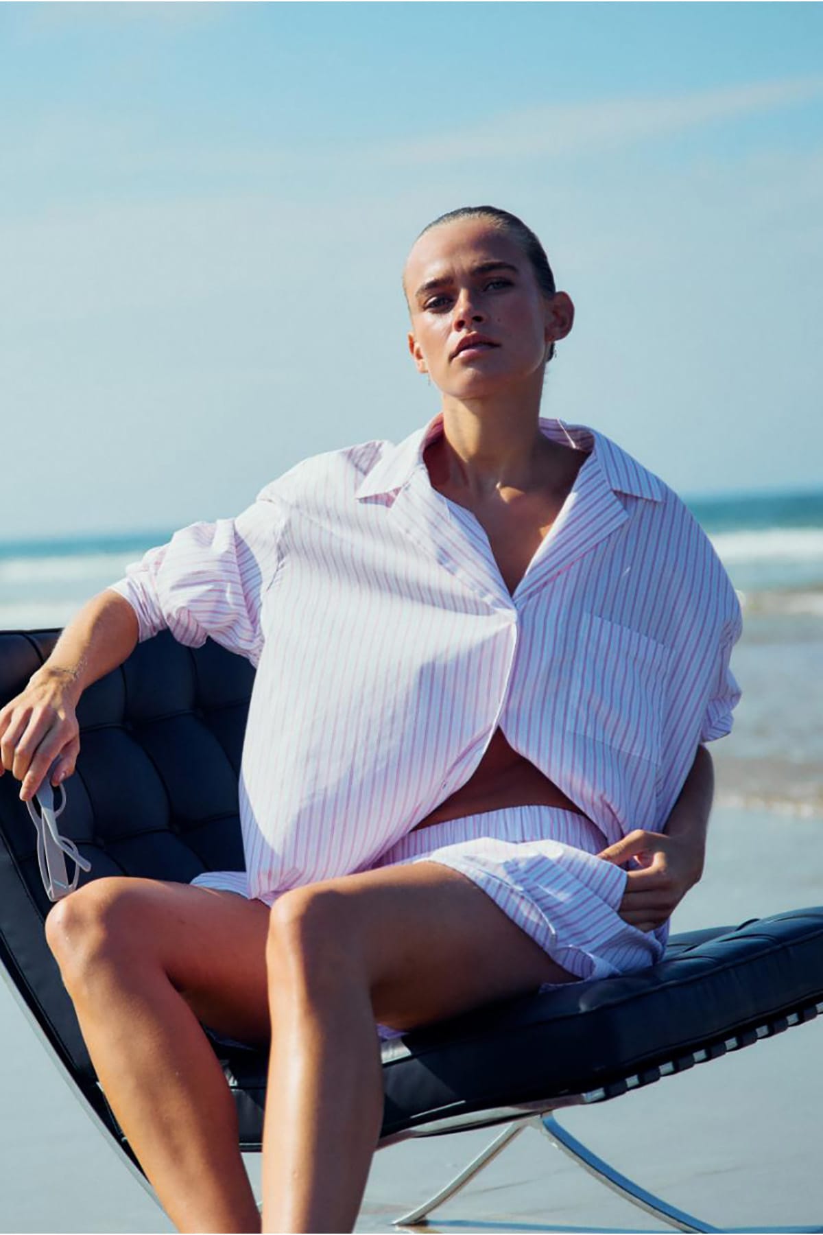 Hemd WBLLESLEY LS SHIRT Strawberry stripe Hemd With Black 