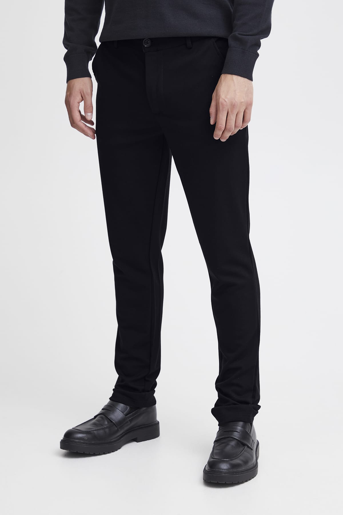 Hosen Pants - plain color Black Hosen Blend 