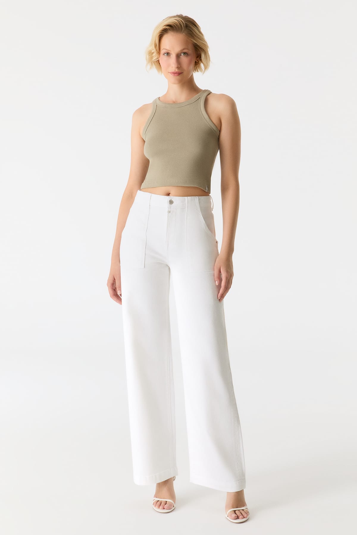 Jeans Lulu White Jeans C.O.J - Cup of Joe Denim 