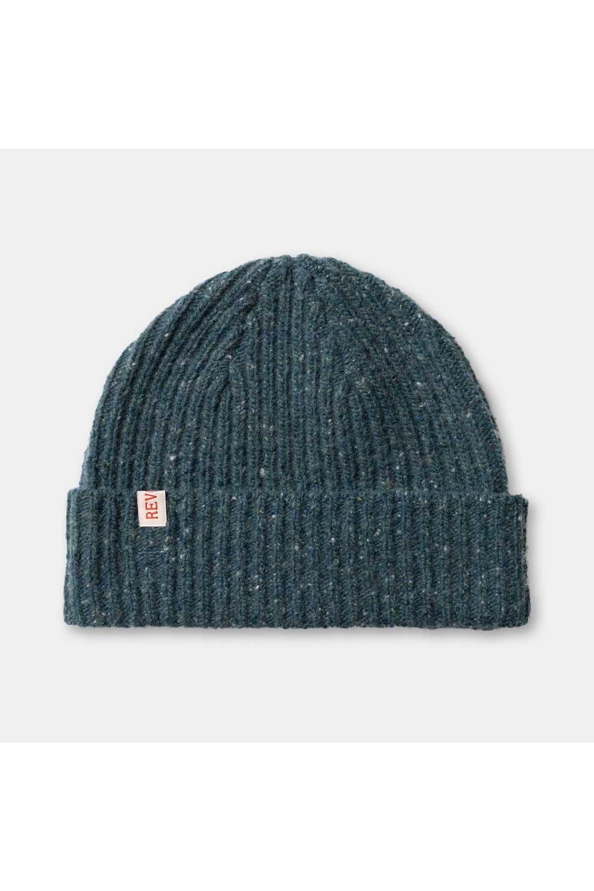 Mütze Beanie Melange Darkpetrol Mütze RVLT Revolution 