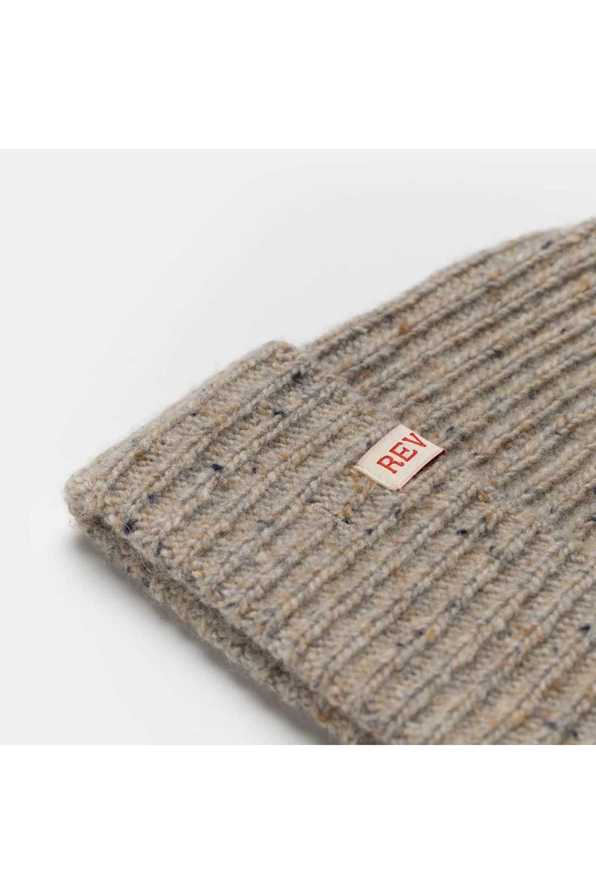 Mütze Beanie Melange Offwhite Mütze RVLT Revolution 