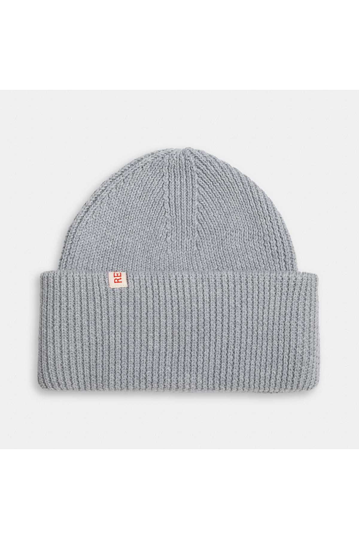 Mütze Big Fold Up Beanie Grey-melange Mütze RVLT Revolution 