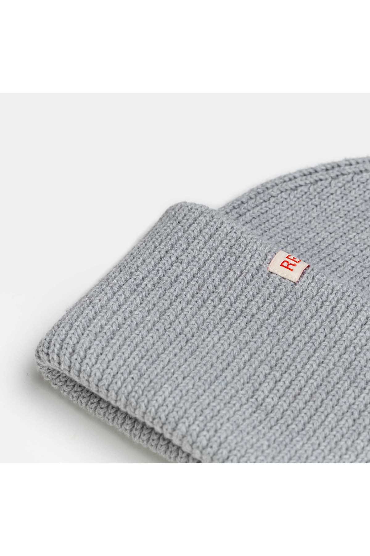 Mütze Big Fold Up Beanie Grey-melange Mütze RVLT Revolution 