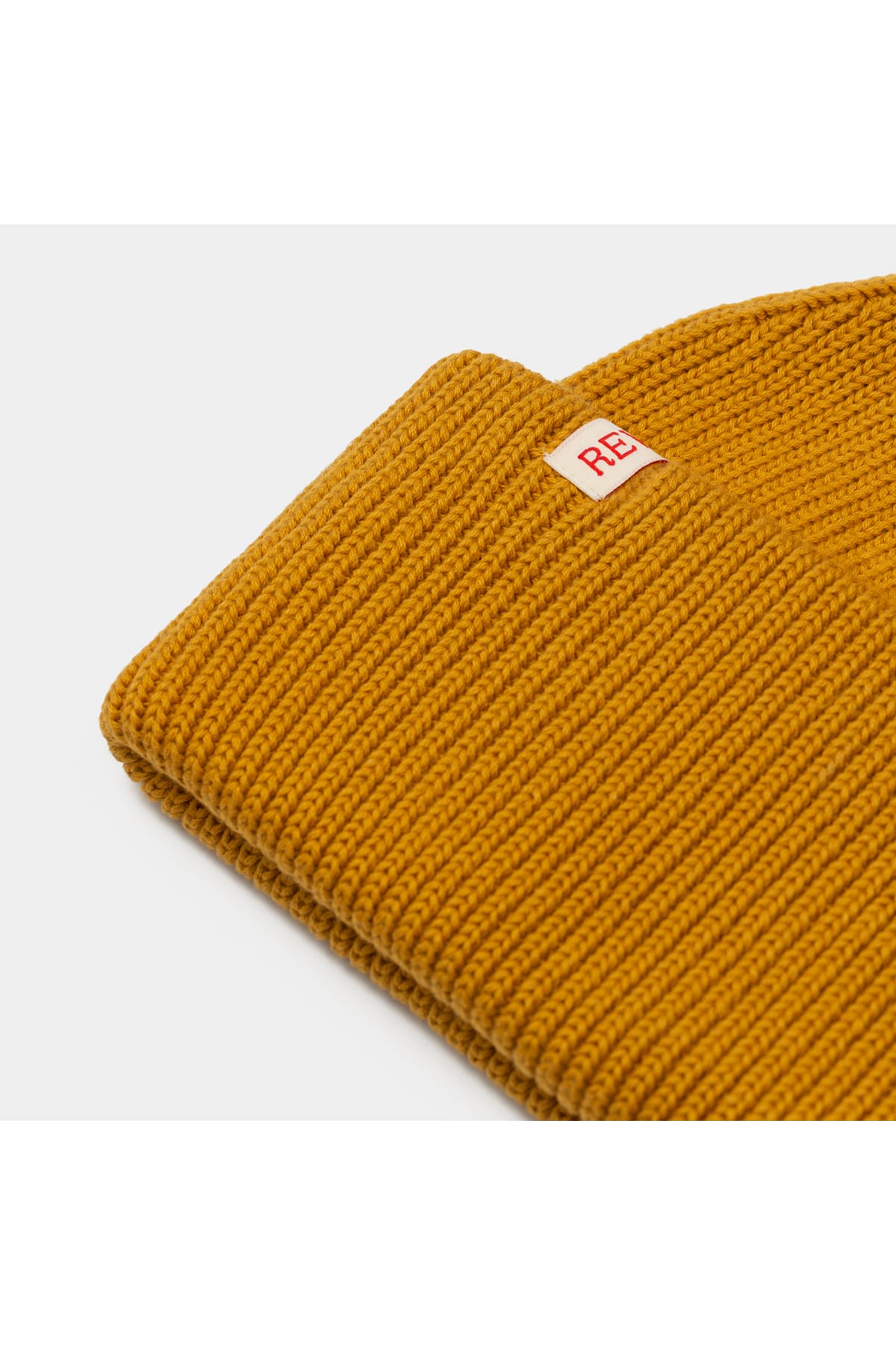 Mütze Big Fold Up Beanie Yellow Mütze RVLT Revolution 