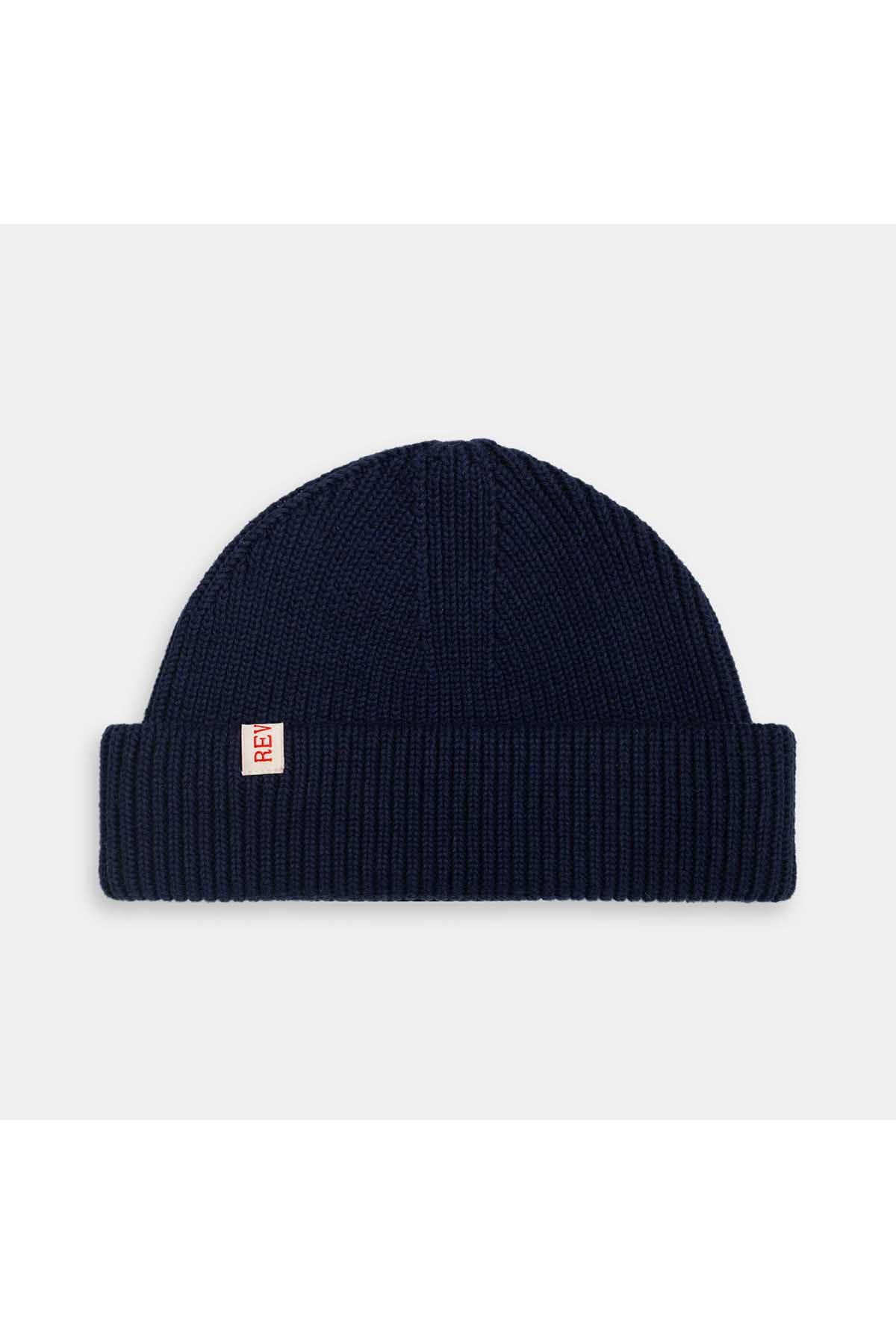 Mütze Fisherman Beanie Navy Mütze RVLT Revolution 