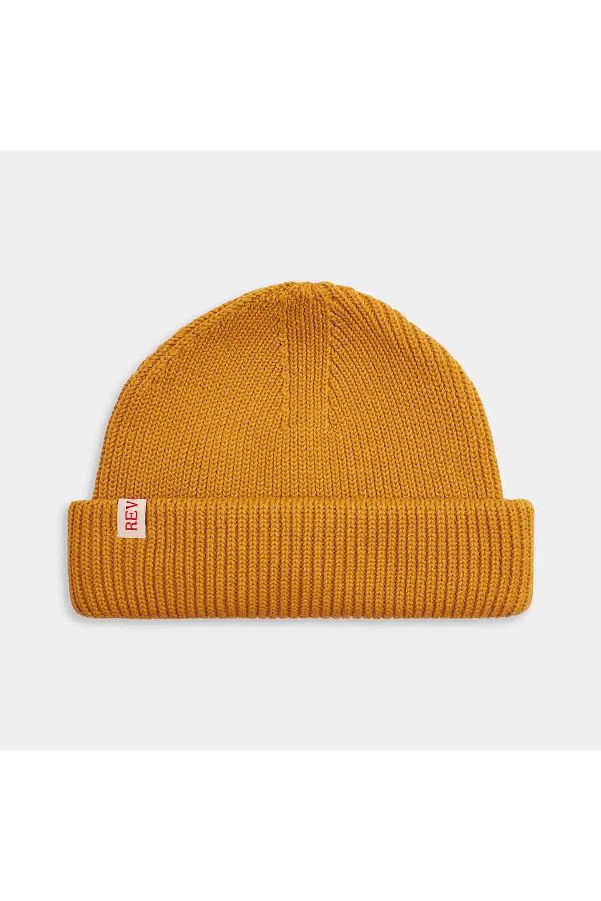 Mütze Fisherman Beanie Yellow Mütze RVLT Revolution 