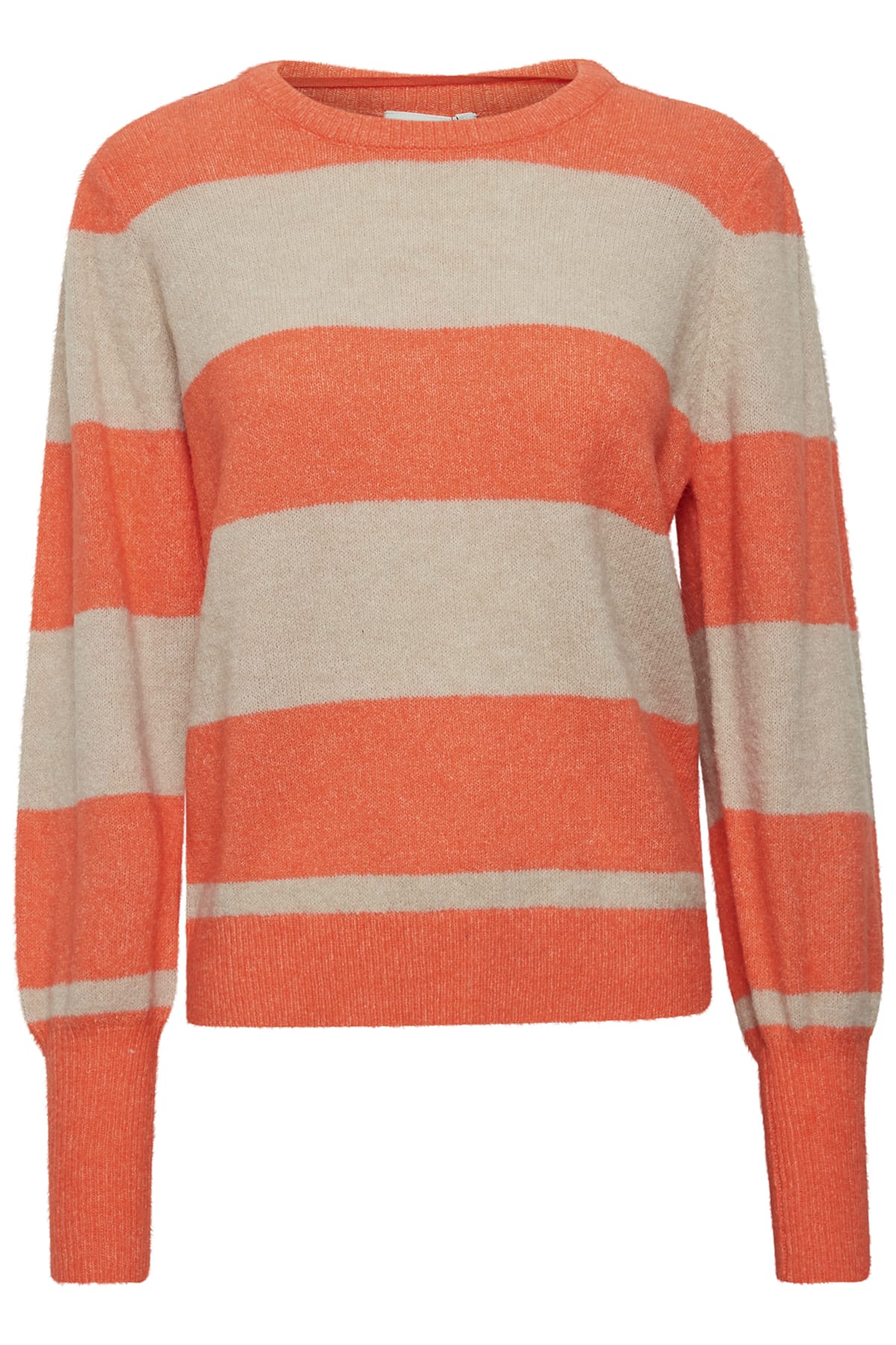 Pullover IHDUSTY LS11 Hot Coral Pullover ICHI 