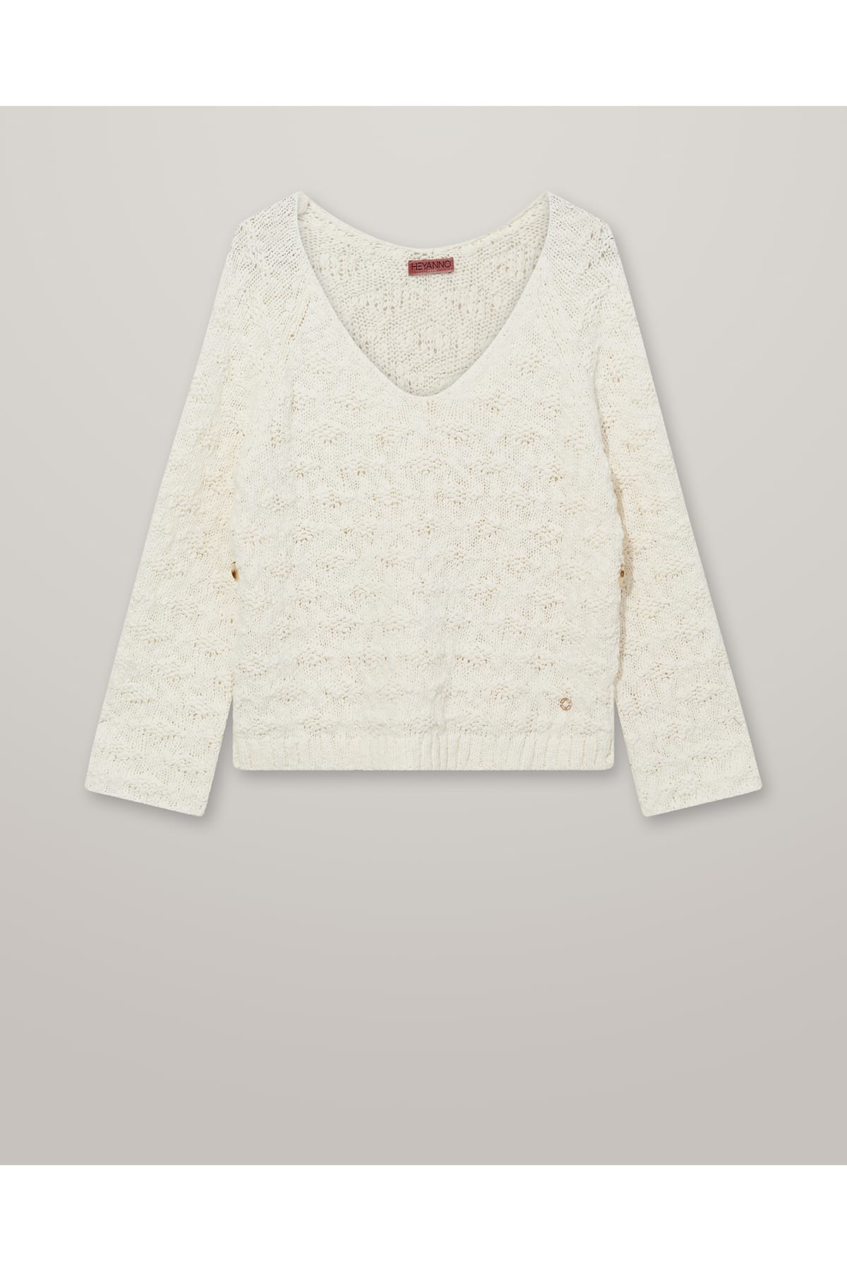 Pullover MMHMagic Blanco Knit Pristine Pullover HEYANNO 