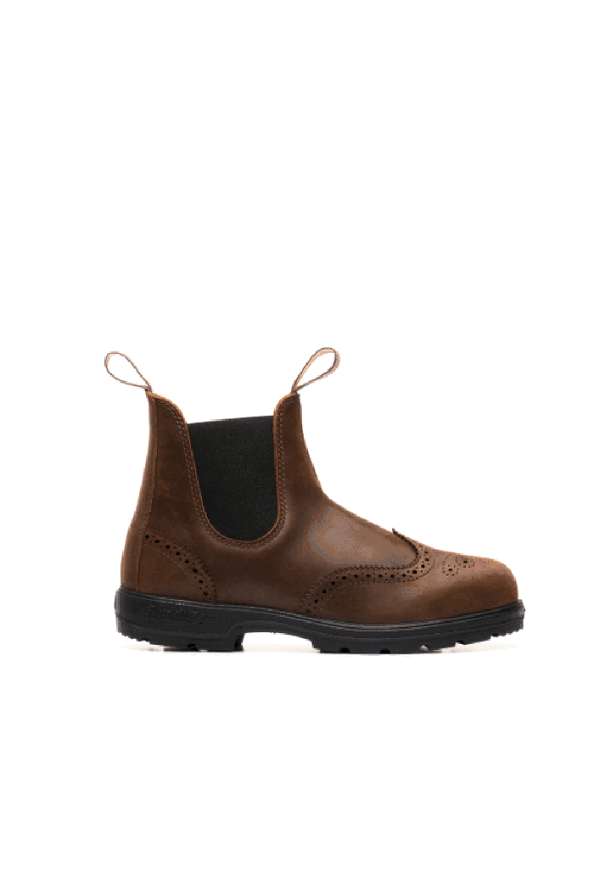 Schuhe Blundstone 2444 Brogued Antique Brown Leather (Classics Series) Braun Schuhe Blundstone 