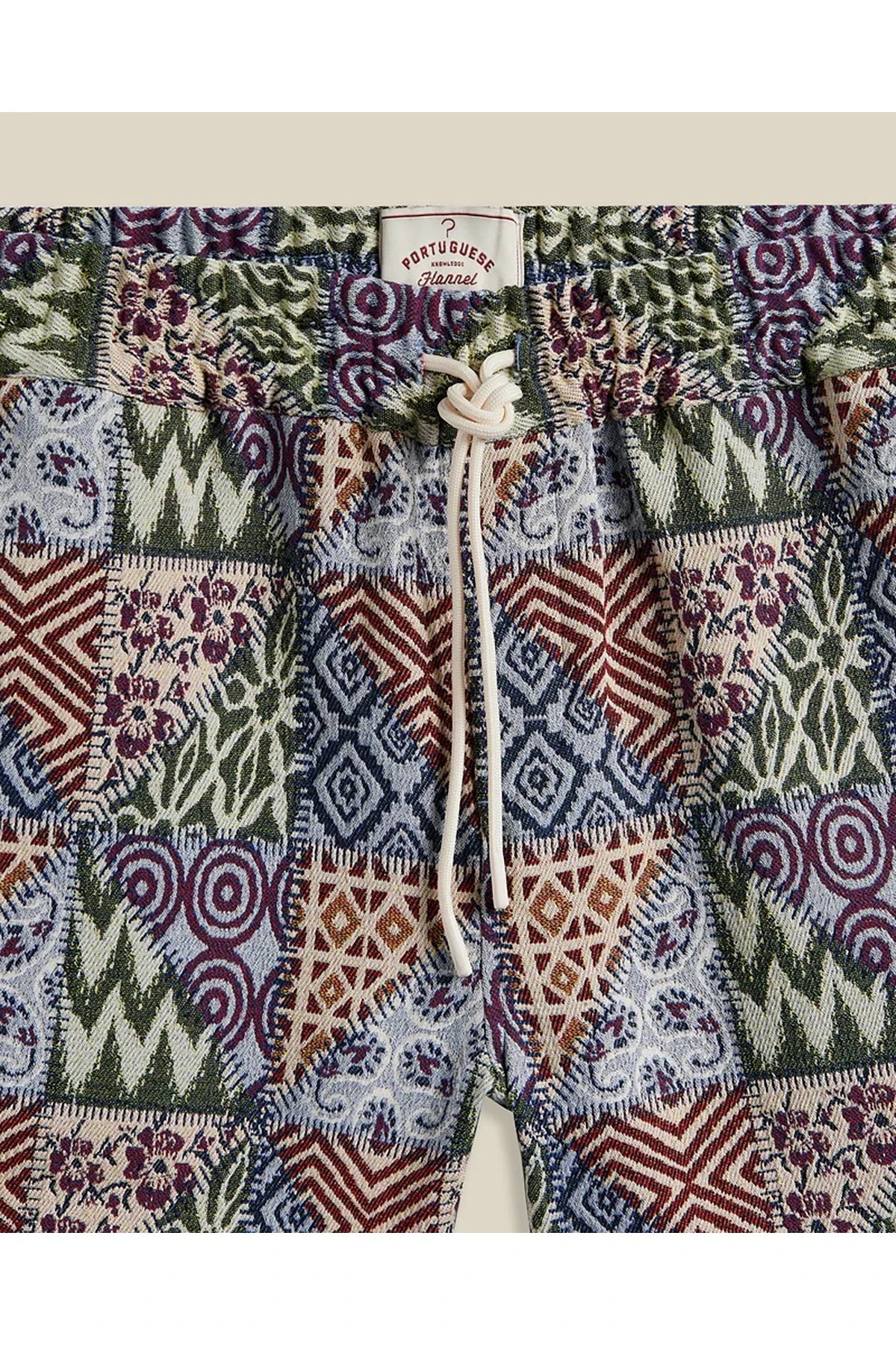 Shorts Patch Tapeshy Shorts Multicolor Shorts Portuguese Flannel 