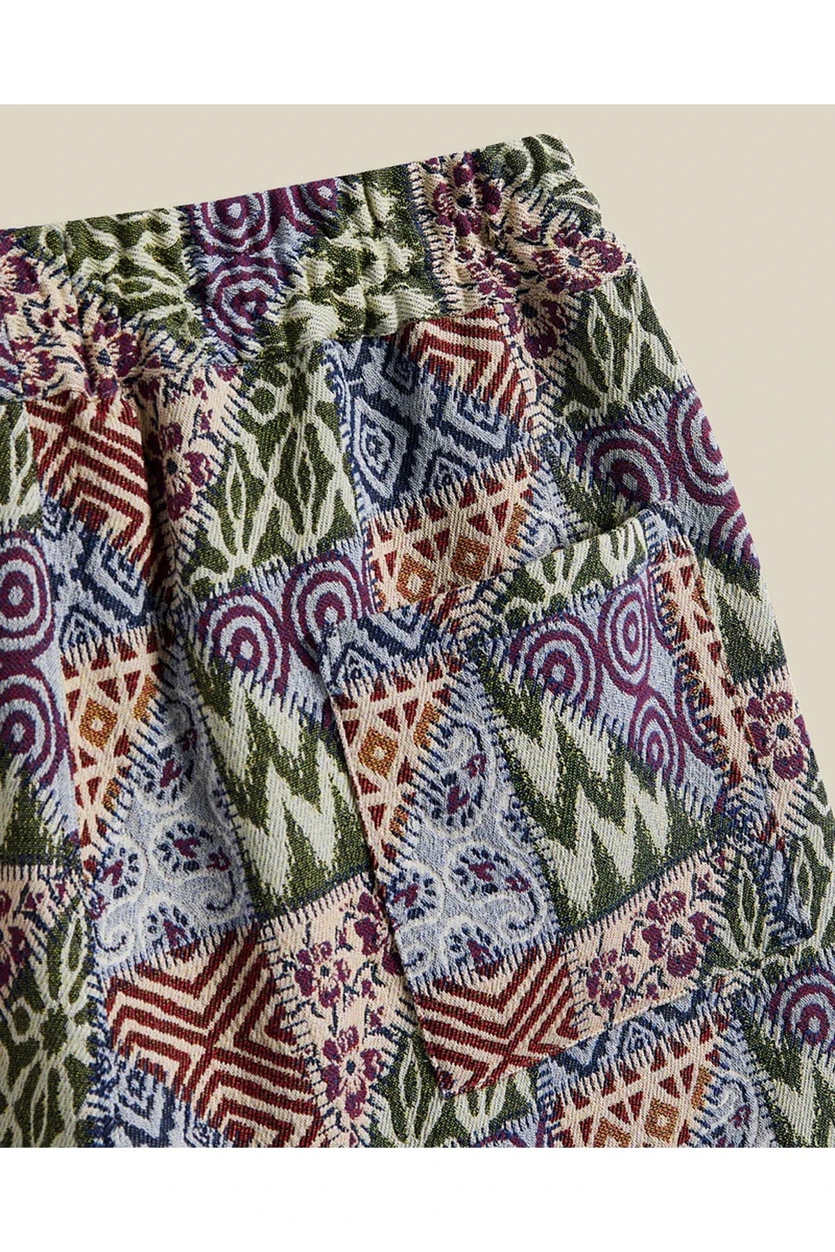 Shorts Patch Tapeshy Shorts Multicolor Shorts Portuguese Flannel 
