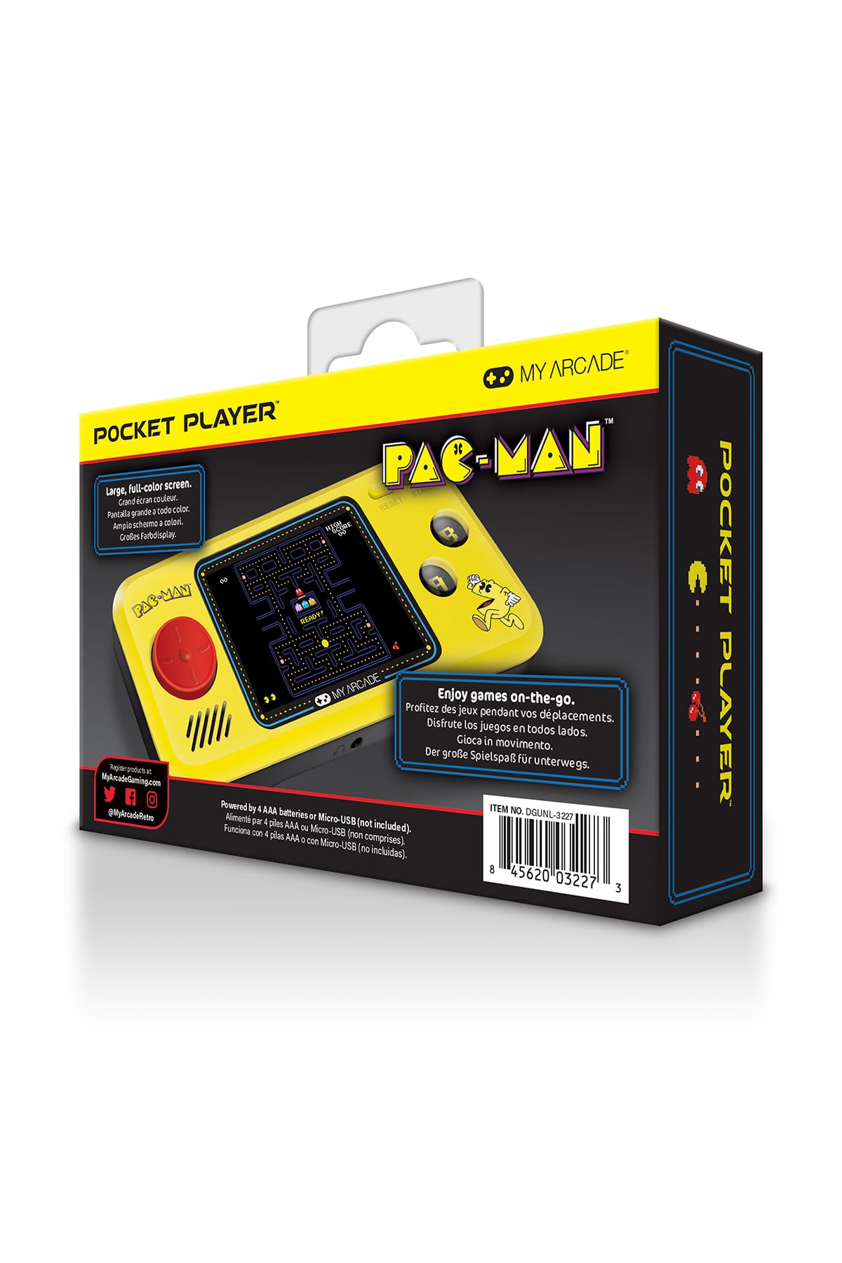 Spiele PAC-MAN Pocket Player Spiele Kubbick 