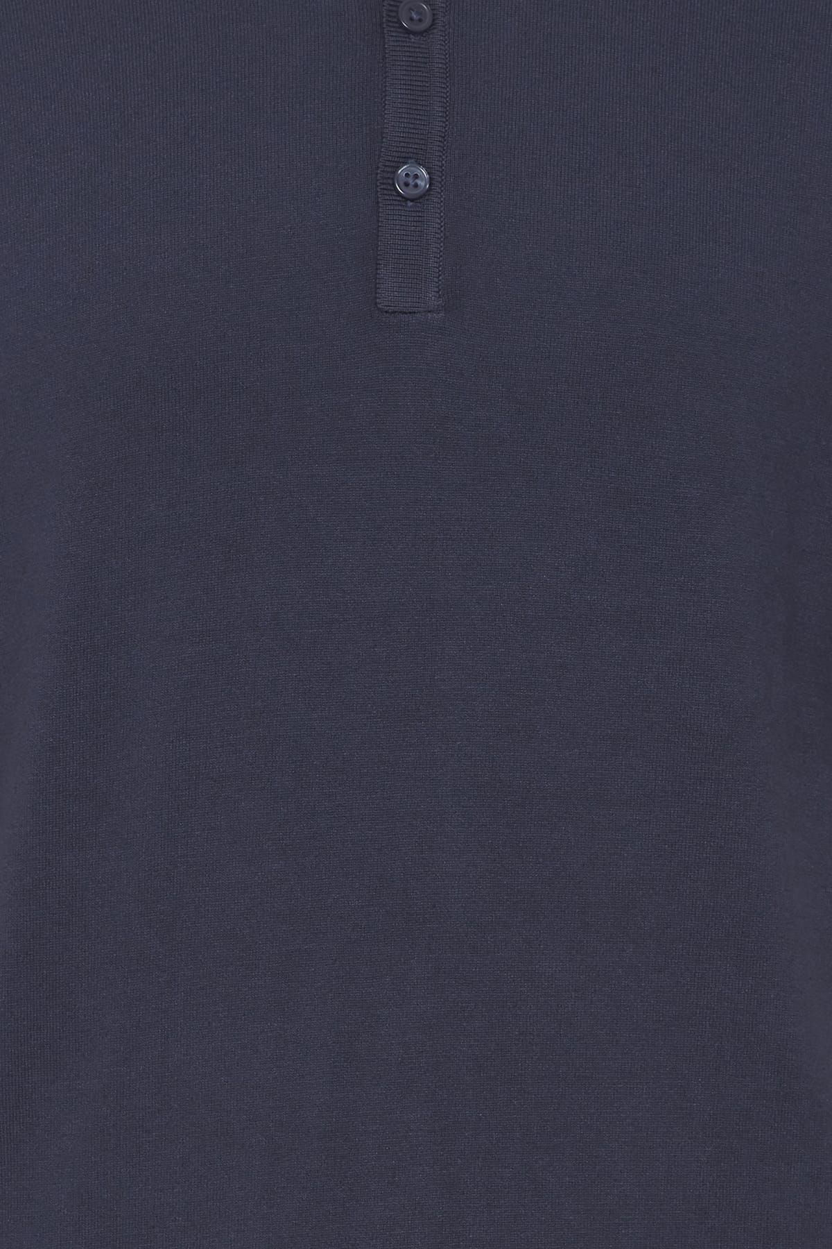 T-Shirt CFKarl SS polo knit Dark Navy T-Shirt Casual Friday 