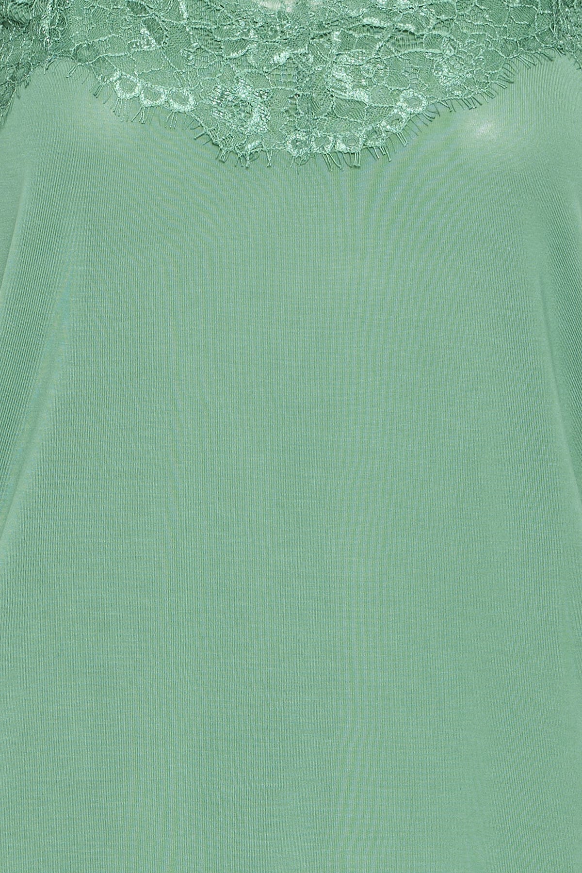 Top IHLIKE TO2 Pine Green Top ICHI 