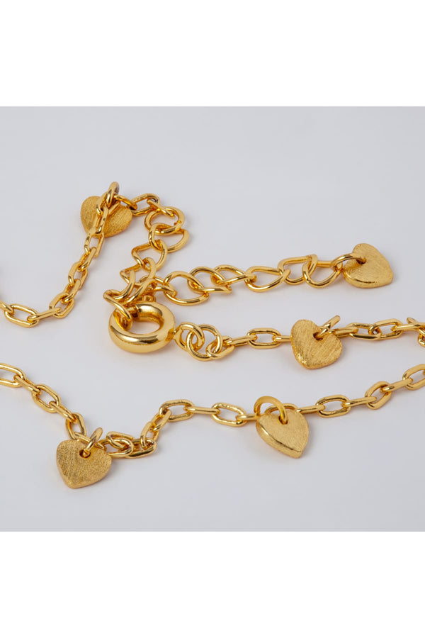 Armband LOVE U BRACELET - GOLD PLATED Gold Armband LULU Copenhagen 