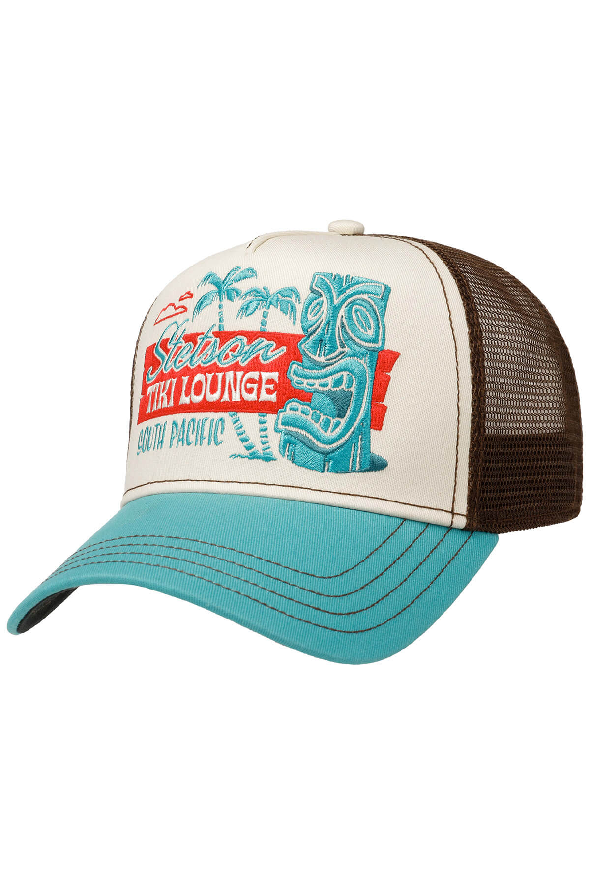 Baseballcap Trucker Cap Tiki Lounge Baseballcap Stetson 