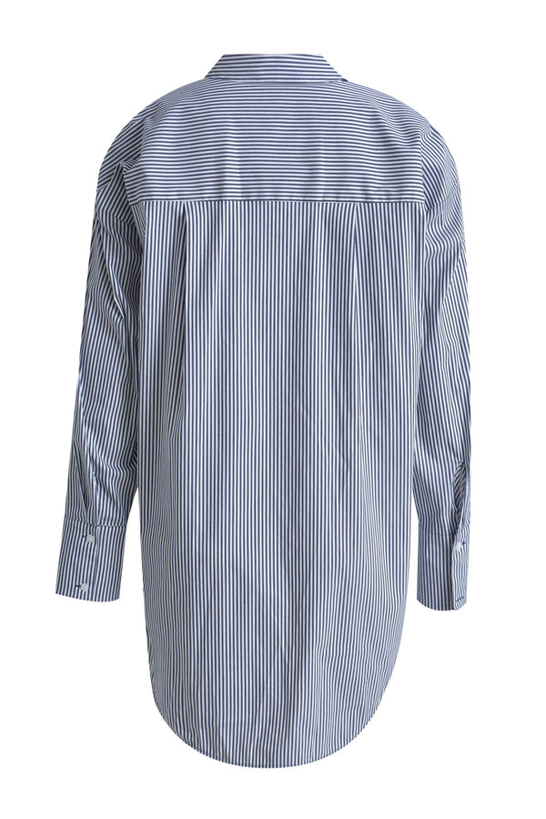 Bluse Striped Shirt Blouse marine print Bluse Smith & Soul 