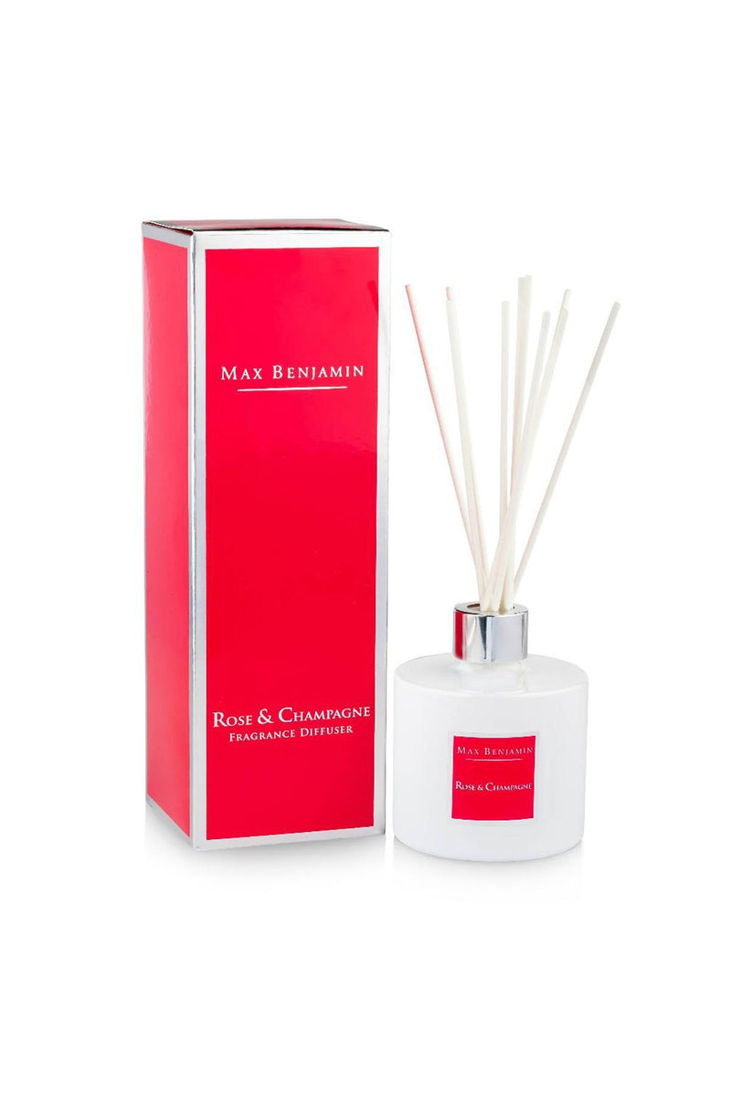 Diffuser Rose & Champagne 150 ml Raumduft Max Benjamin 