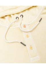 Gelb ausgewaschener Kapuzenpullover Lemon Sweatshirt Colours&Sons 
