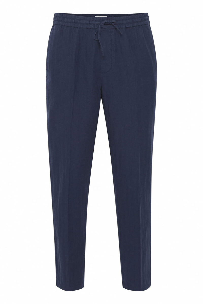 Hose CFPilou 0080 linen pants Dark Navy Hose Casual Friday 