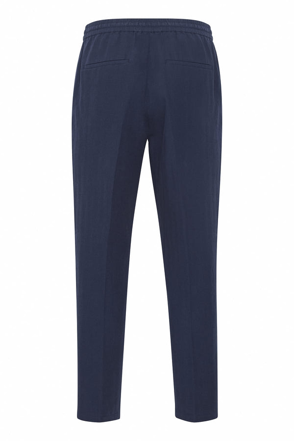 Hose CFPilou 0080 linen pants Dark Navy Hose Casual Friday 