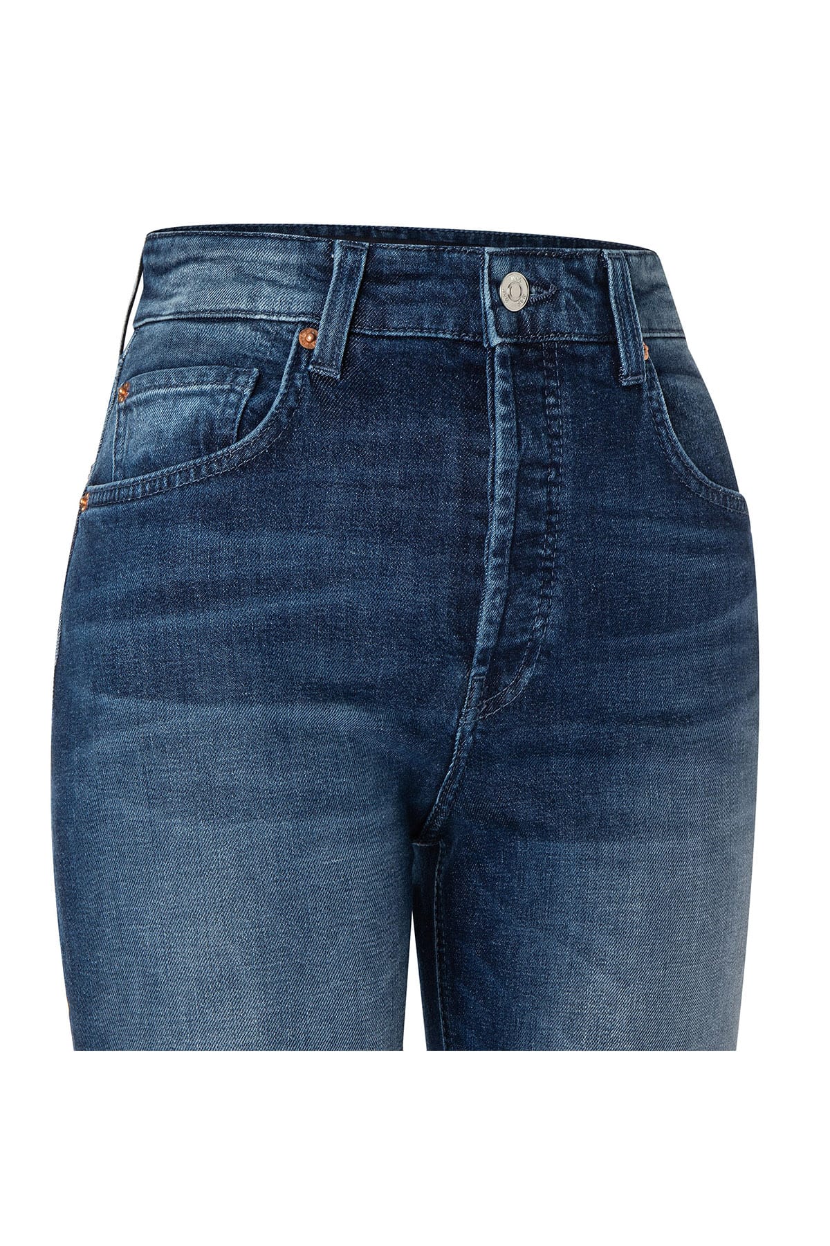 Jeans Boot vintage Authentic comfort denim high fashion blue was Jeans MAC 