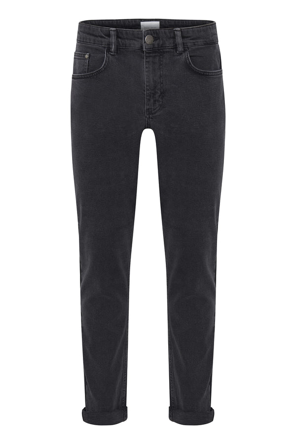Jeans Karup 5 pocket regular jeans - ISKO Denim grey Jeans Casual Friday 
