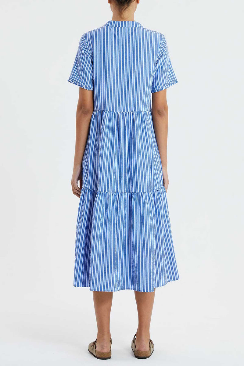 Kleid Fie Dress Blue Kleid Lollys Laundry 