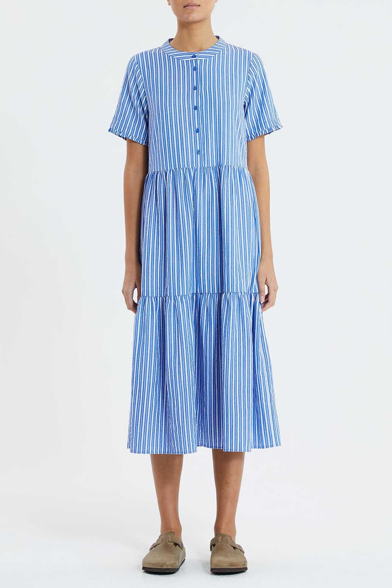 Kleid Fie Dress Blue Kleid Lollys Laundry 