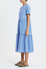 Kleid Fie Dress Blue Kleid Lollys Laundry 