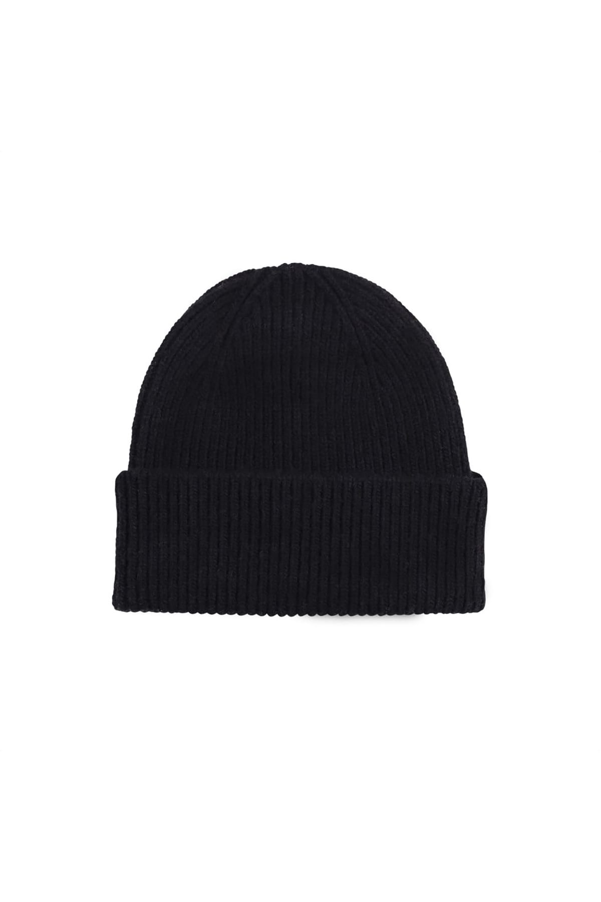 Mütze Merino Wool Beanie Deep Black Mütze Colorful Standard 