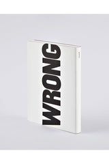 Notizbuch Notizbuch Graphic L - Write - Wrong Notizbuch Nuuna 
