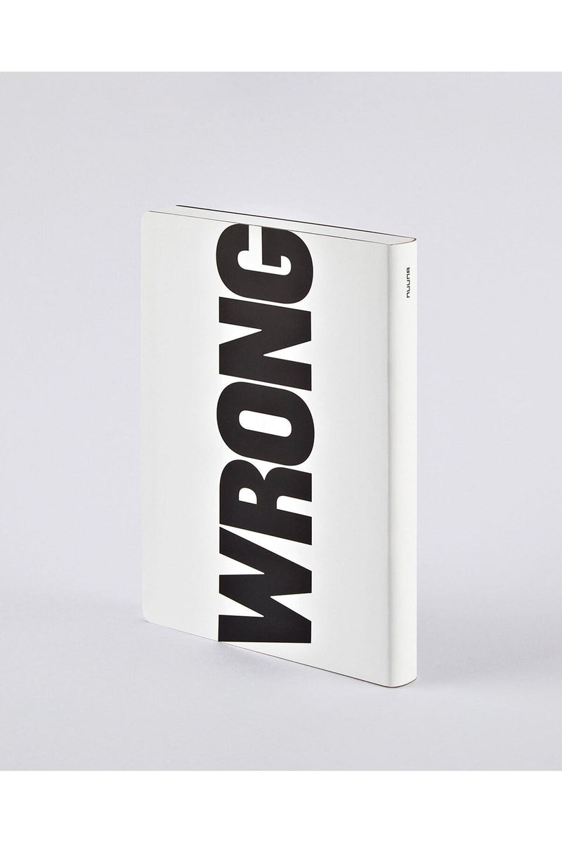 Notizbuch Notizbuch Graphic L - Write - Wrong Notizbuch Nuuna 